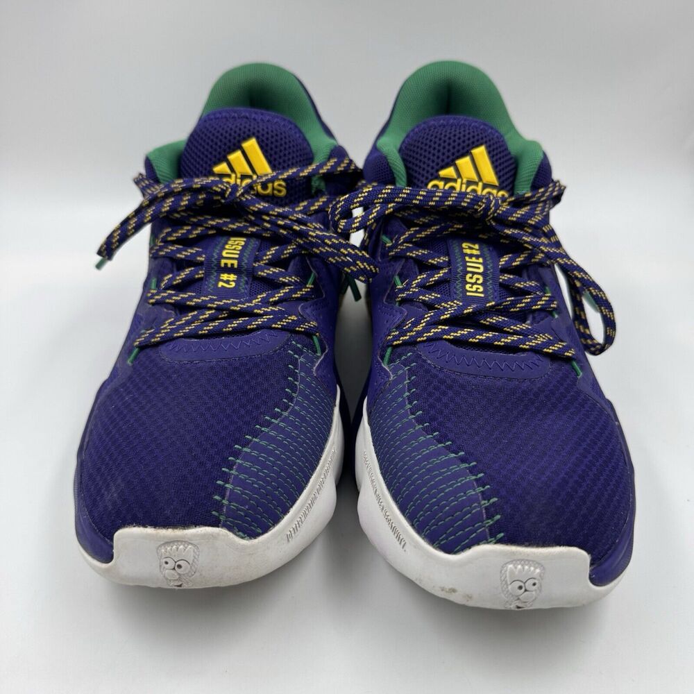 Adidas DON Issue 2 GCA Purple Basketball Shoes FV8959-LVL029002 Pre-Owned Sz 7.5
